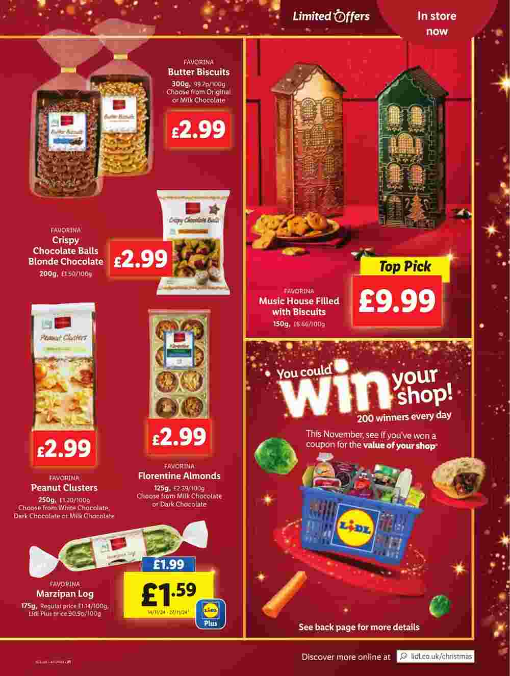 Lidl offers valid from 21/11/2024 - Page 23.