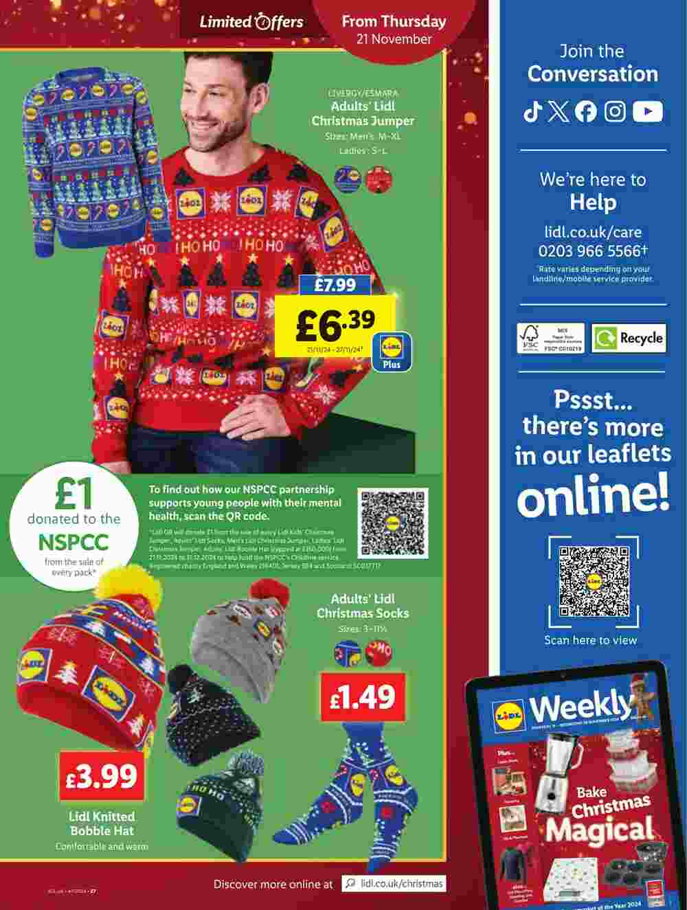 Lidl offers valid from 21/11/2024 - Page 29.