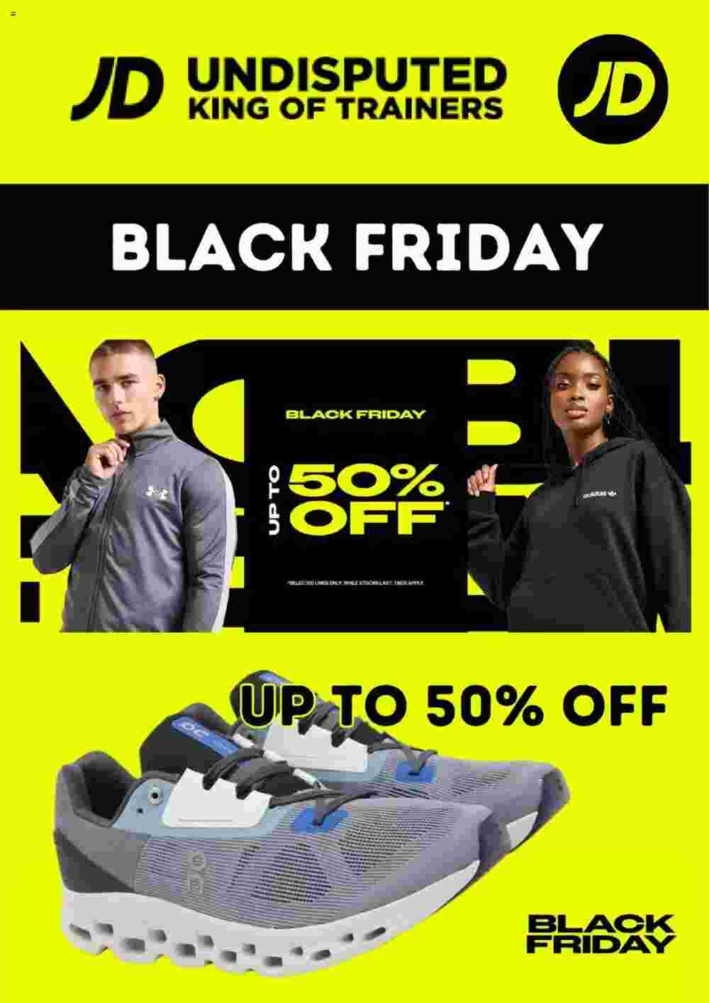 JD Sports offers valid from 22/11/2024 - Page 1.