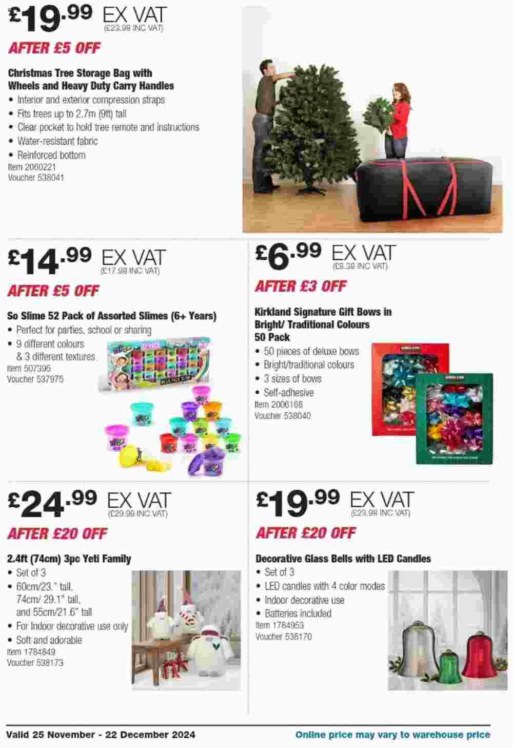 Costco offers valid from 25/11/2024 - Page 14.