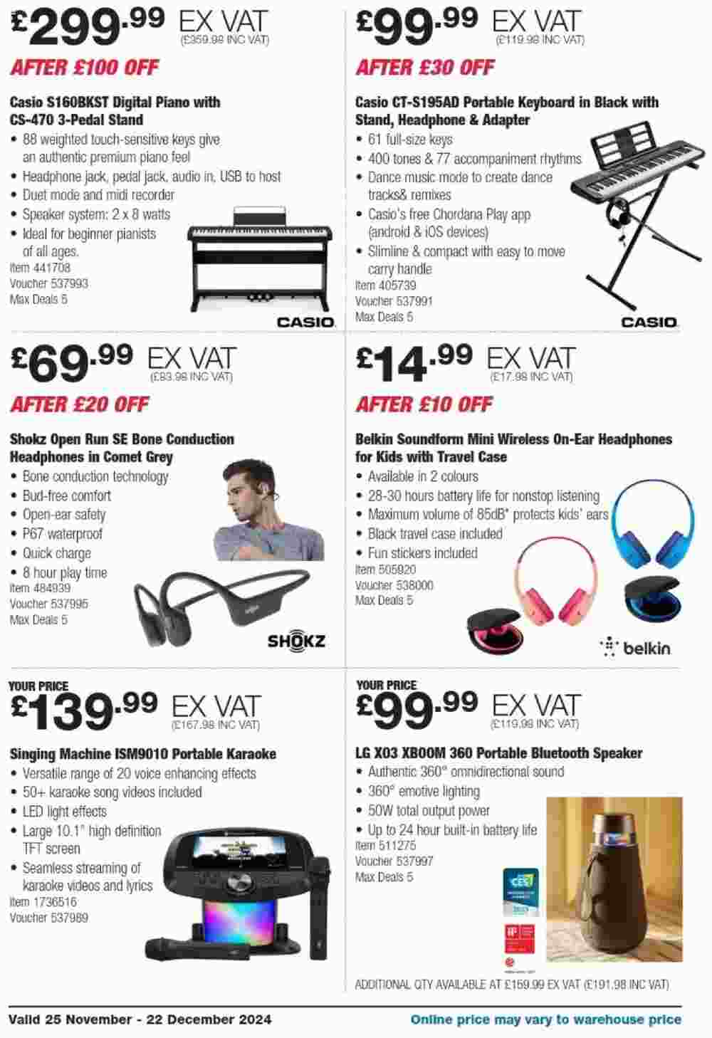 Costco offers valid from 25/11/2024 - Page 2.