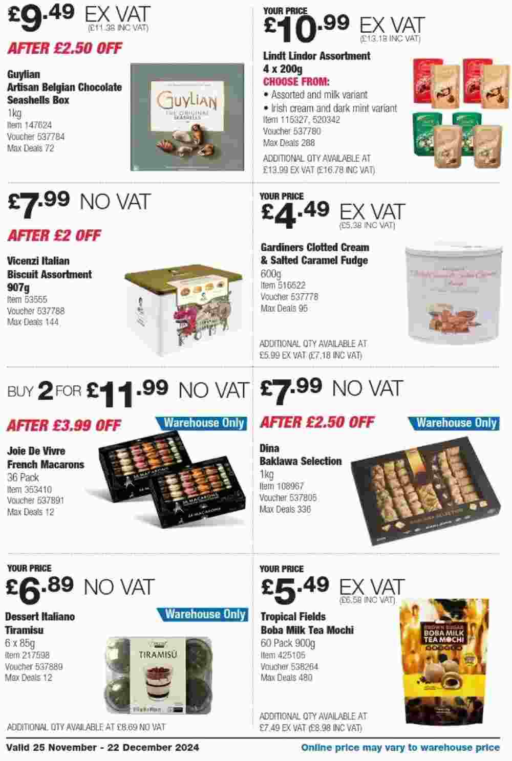 Costco offers valid from 25/11/2024 - Page 24.