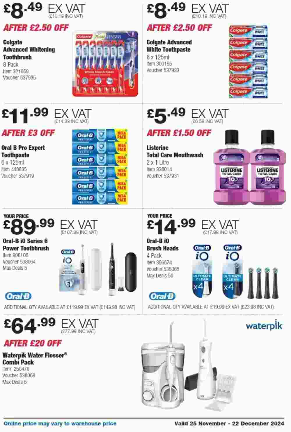 Costco offers valid from 25/11/2024 - Page 27.