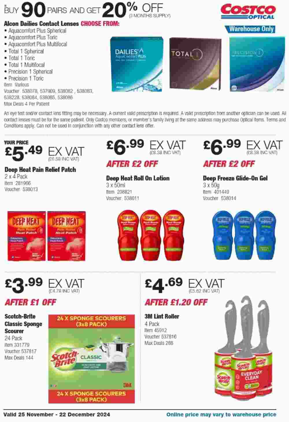 Costco offers valid from 25/11/2024 - Page 28.