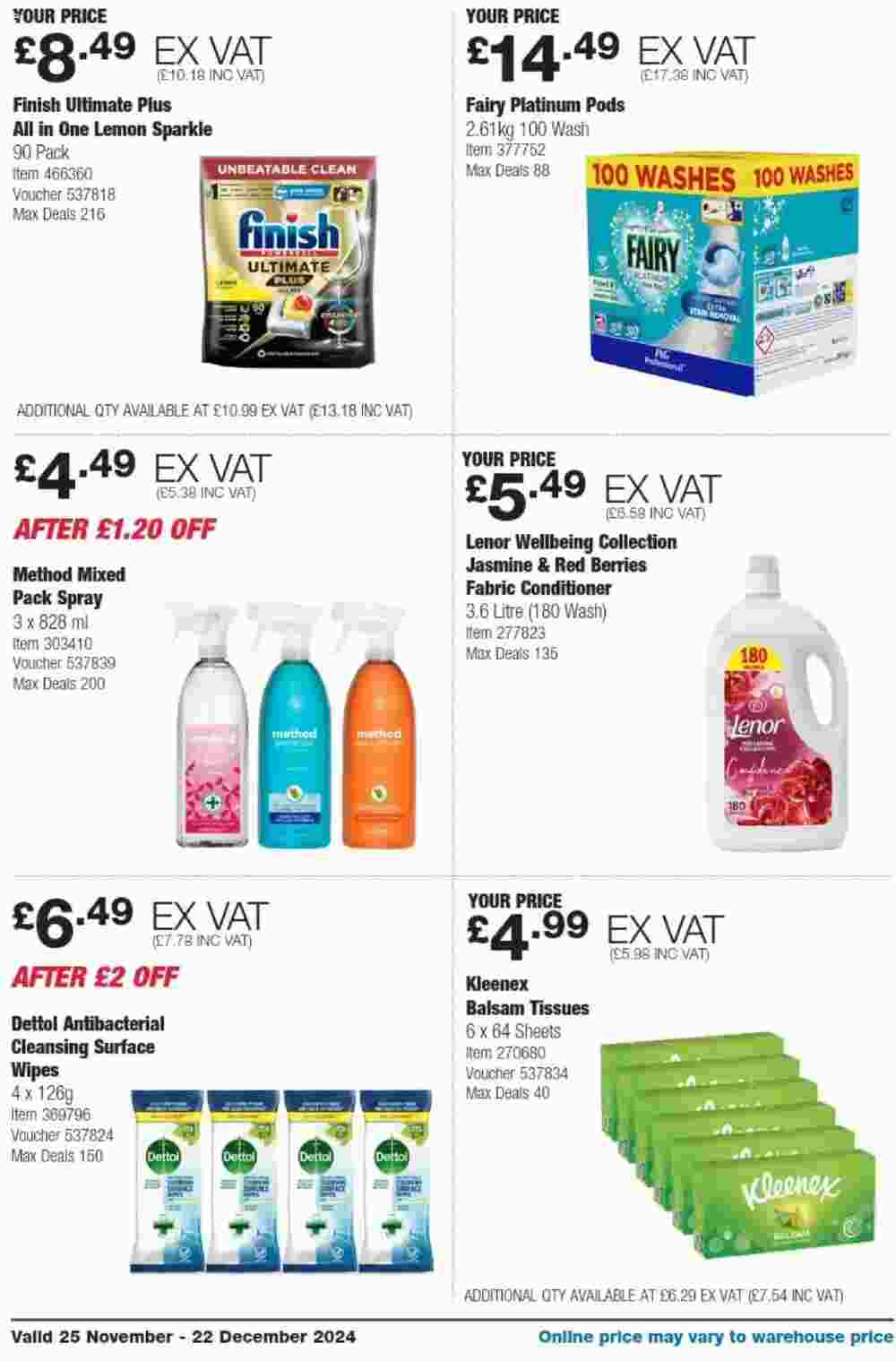 Costco offers valid from 25/11/2024 - Page 30.