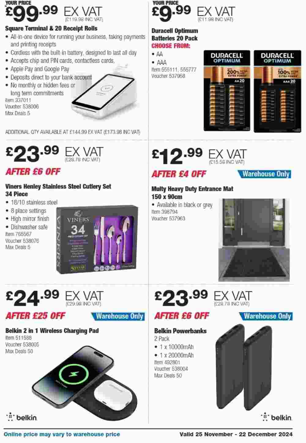 Costco offers valid from 25/11/2024 - Page 7.