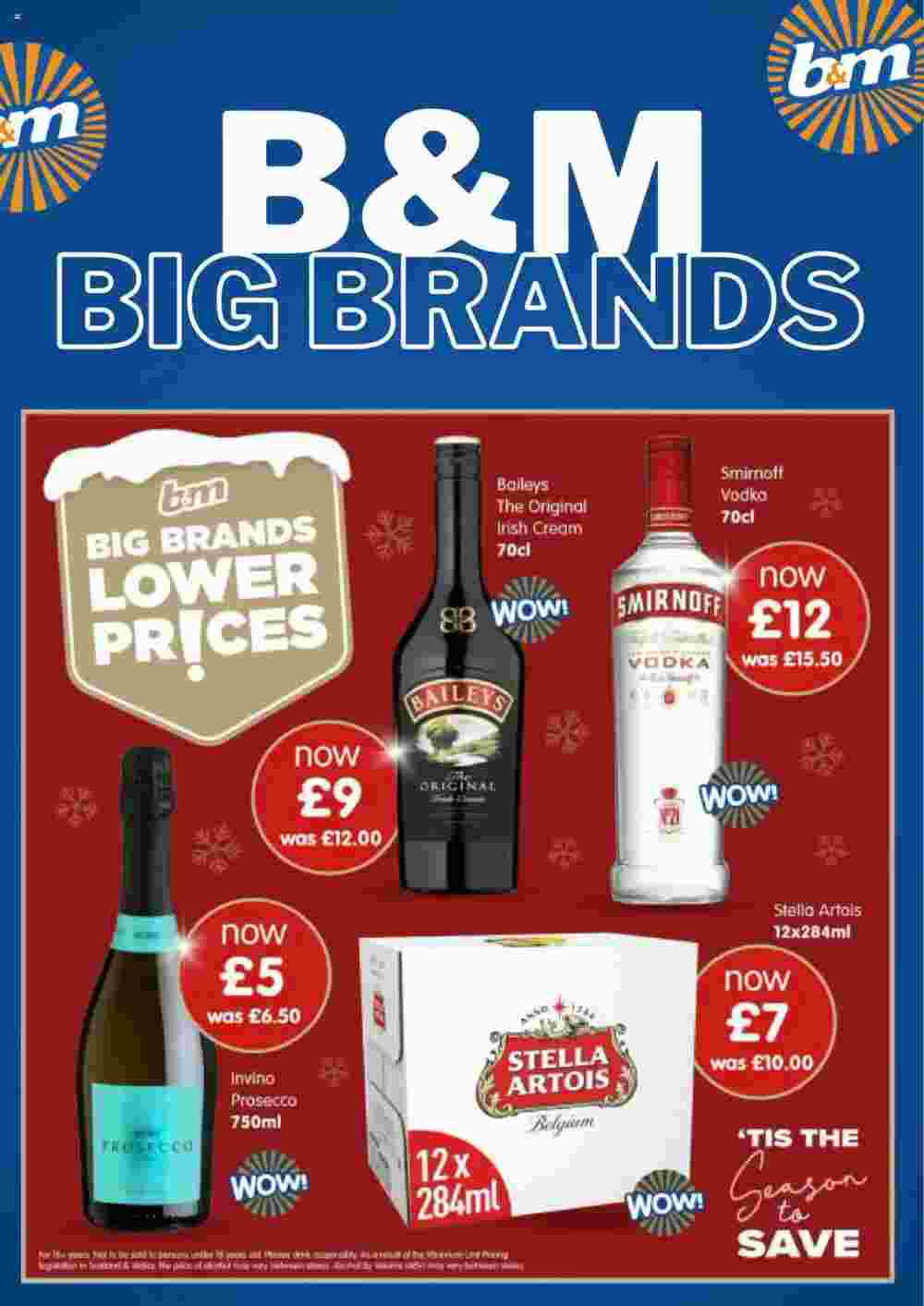 B&M Stores offers valid from 25/11/2024 - Page 1.