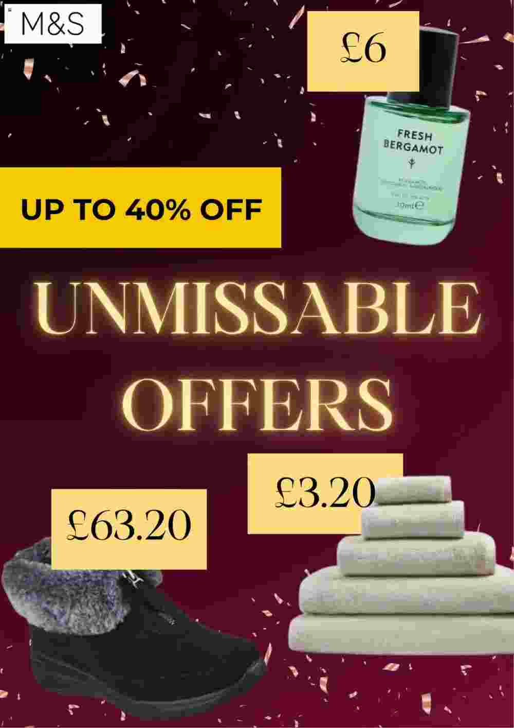 Marks & Spencer offers valid from 25/11/2024 - Page 1.