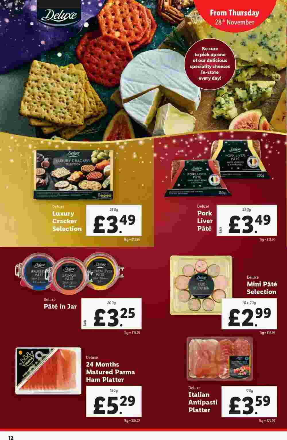 Lidl offers valid from 28/11/2024 - Page 12.