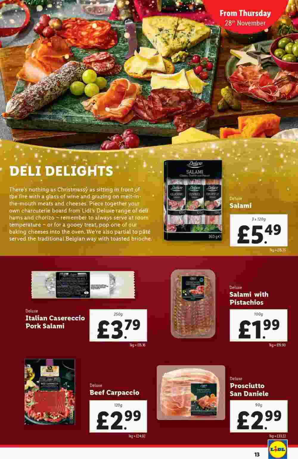 Lidl offers valid from 28/11/2024 - Page 13.