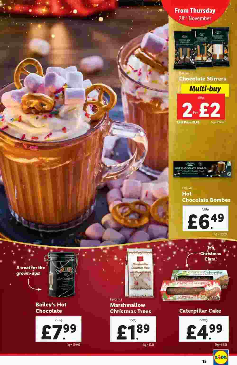 Lidl offers valid from 28/11/2024 - Page 15.