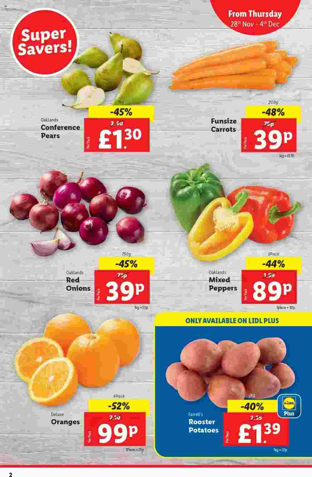 Lidl offers valid from 28/11/2024 - Page 2.