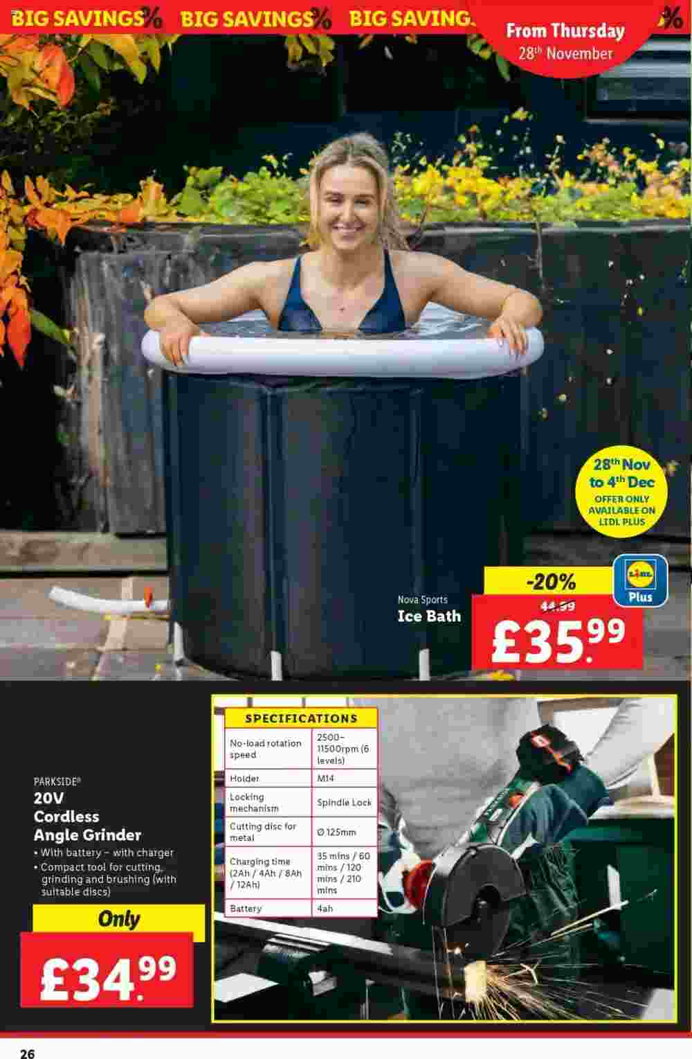 Lidl offers valid from 28/11/2024 - Page 26.