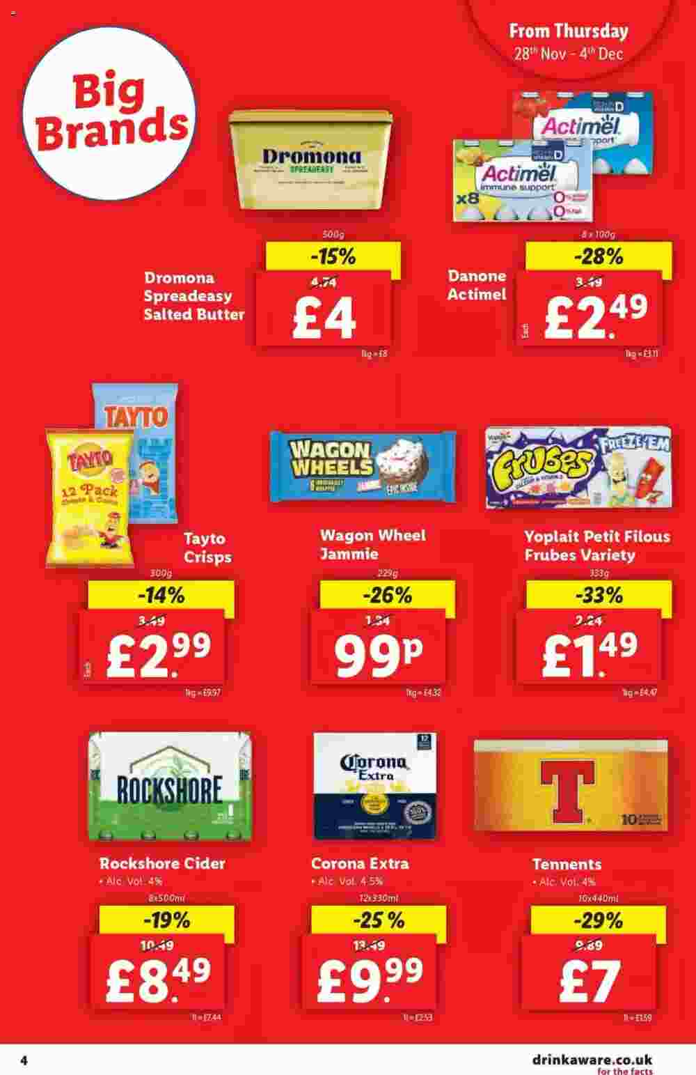 Lidl offers valid from 28/11/2024 - Page 4.