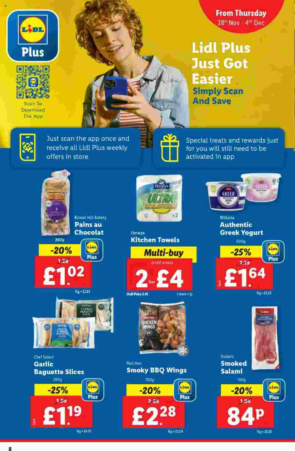 Lidl offers valid from 28/11/2024 - Page 8.