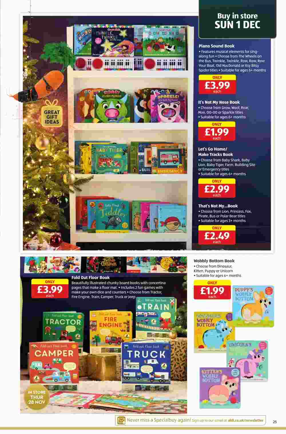 Aldi offers valid from 28/11/2024 - Page 25.