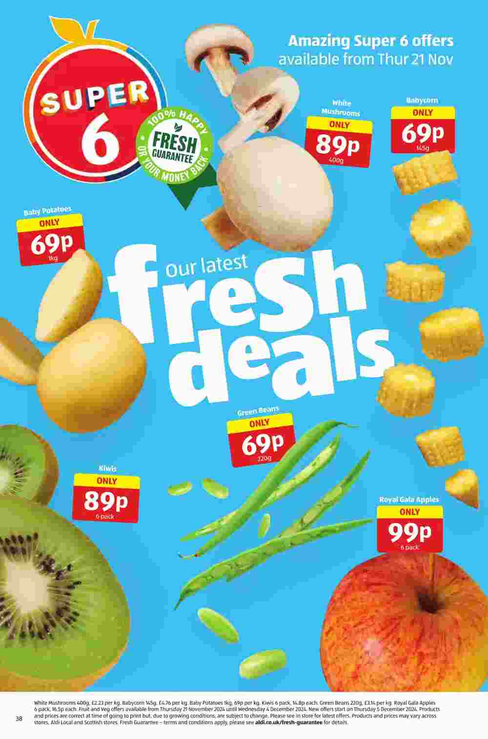 Aldi offers valid from 28/11/2024 - Page 38.