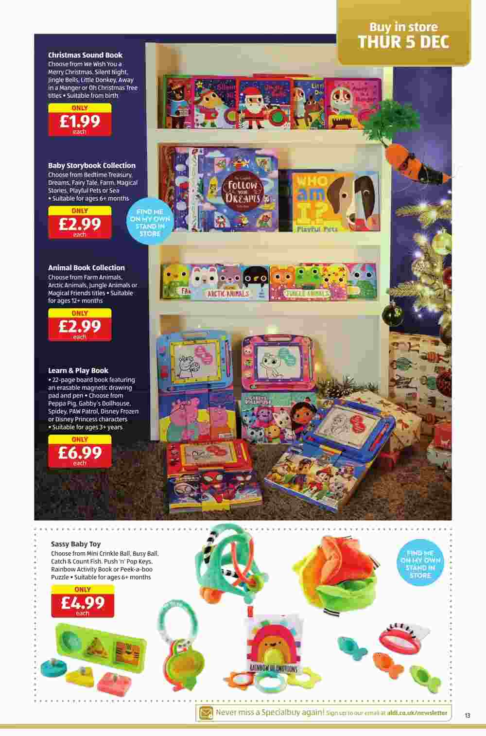 Aldi offers valid from 05/12/2024 - Page 13.