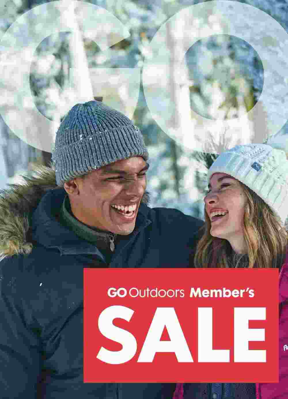 GO Outdoors offers valid from 09/12/2024 - Page 1.