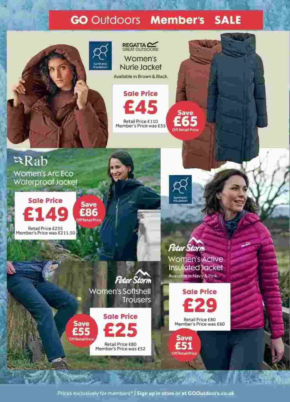 GO Outdoors offers valid from 09/12/2024 - Page 4.