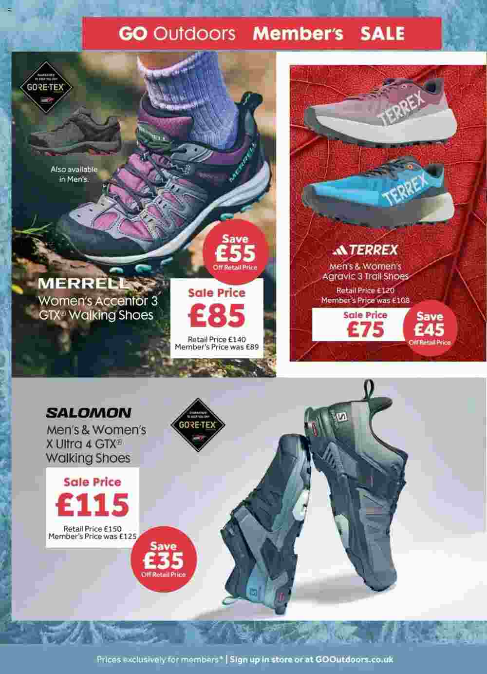 GO Outdoors offers valid from 09/12/2024 - Page 8.