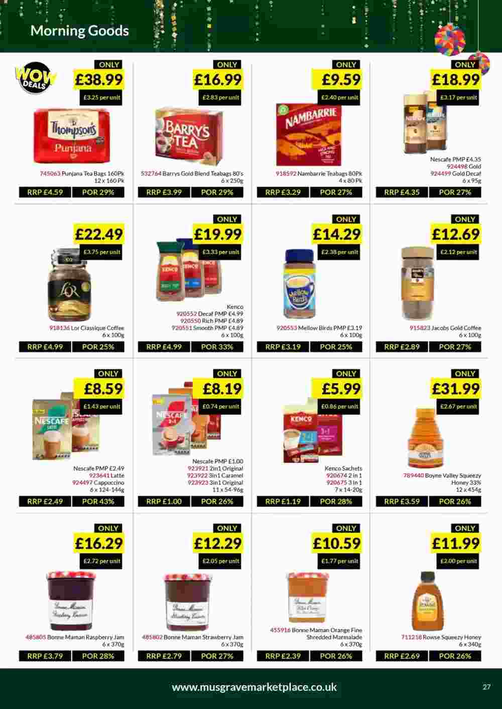 Musgrave MarketPlace offers valid from 09/12/2024 - Page 27.