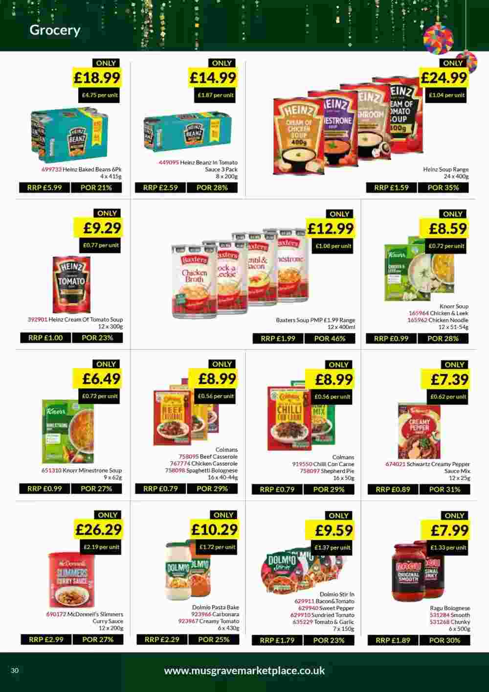 Musgrave MarketPlace offers valid from 09/12/2024 - Page 30.