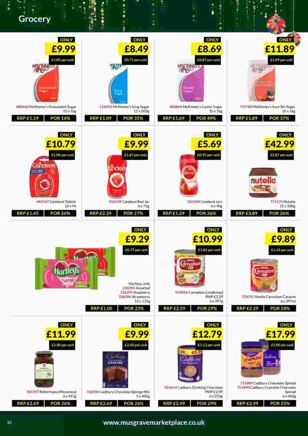 Musgrave MarketPlace offers valid from 09/12/2024 - Page 32.