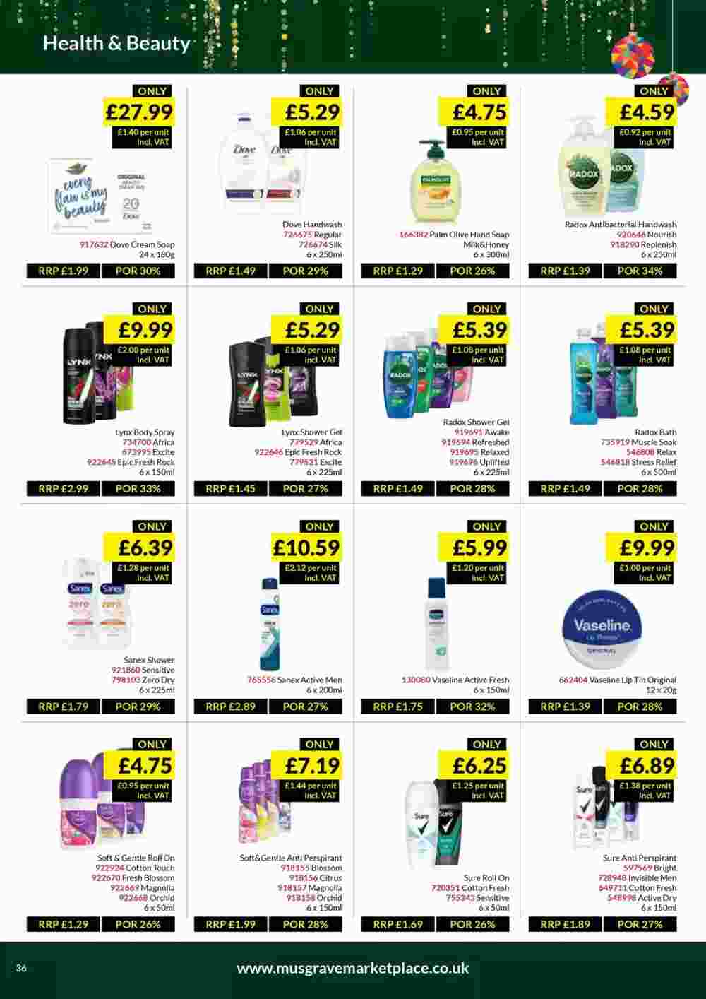 Musgrave MarketPlace offers valid from 09/12/2024 - Page 36.