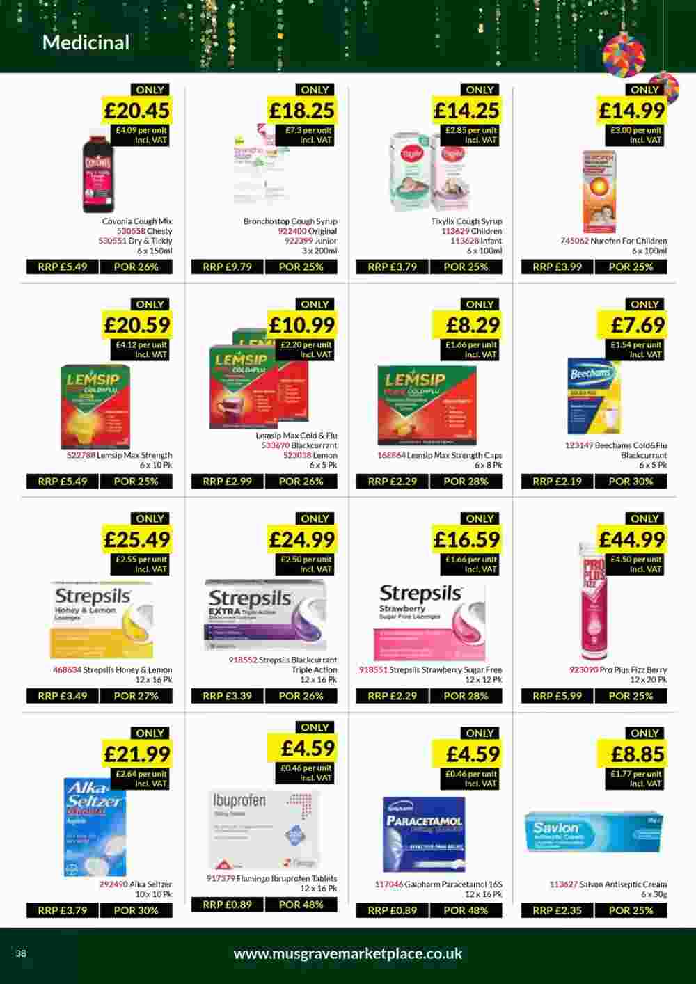 Musgrave MarketPlace offers valid from 09/12/2024 - Page 38.