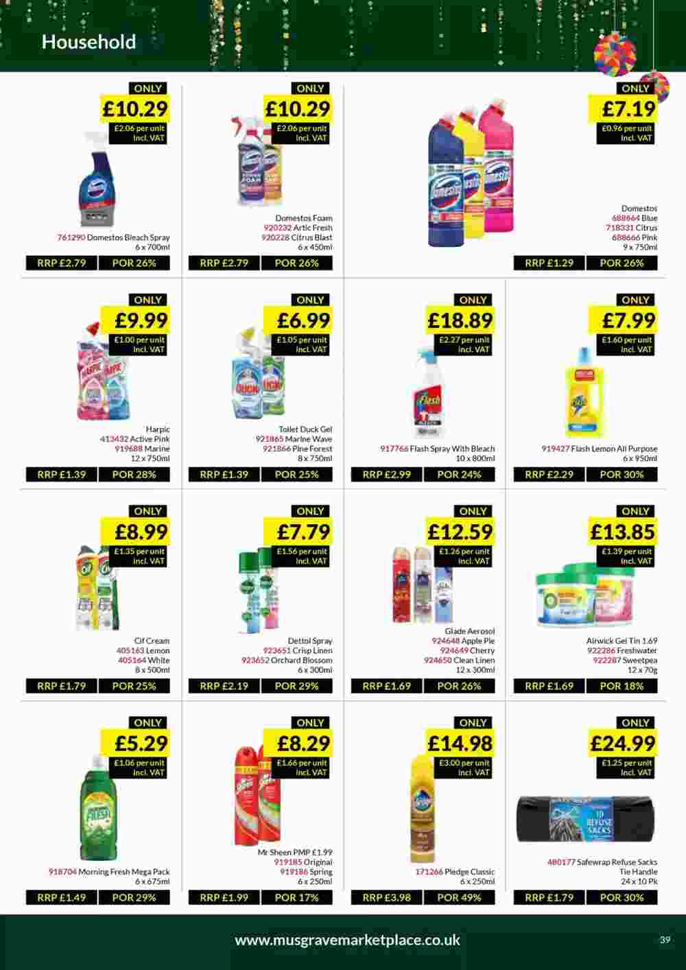 Musgrave MarketPlace offers valid from 09/12/2024 - Page 39.