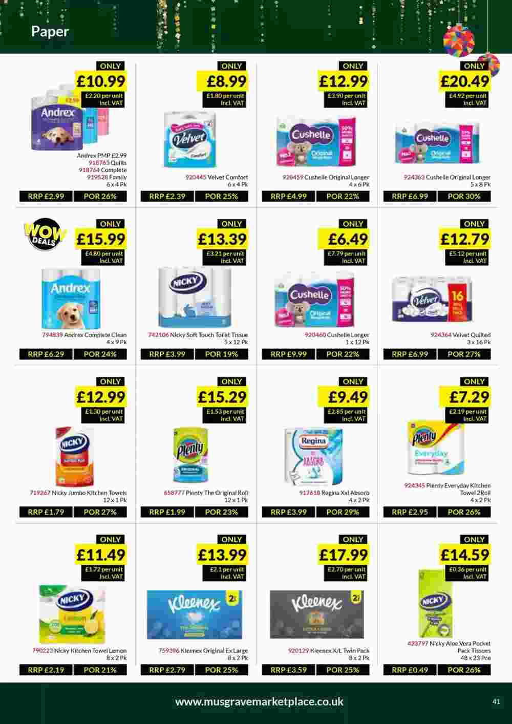 Musgrave MarketPlace offers valid from 09/12/2024 - Page 41.