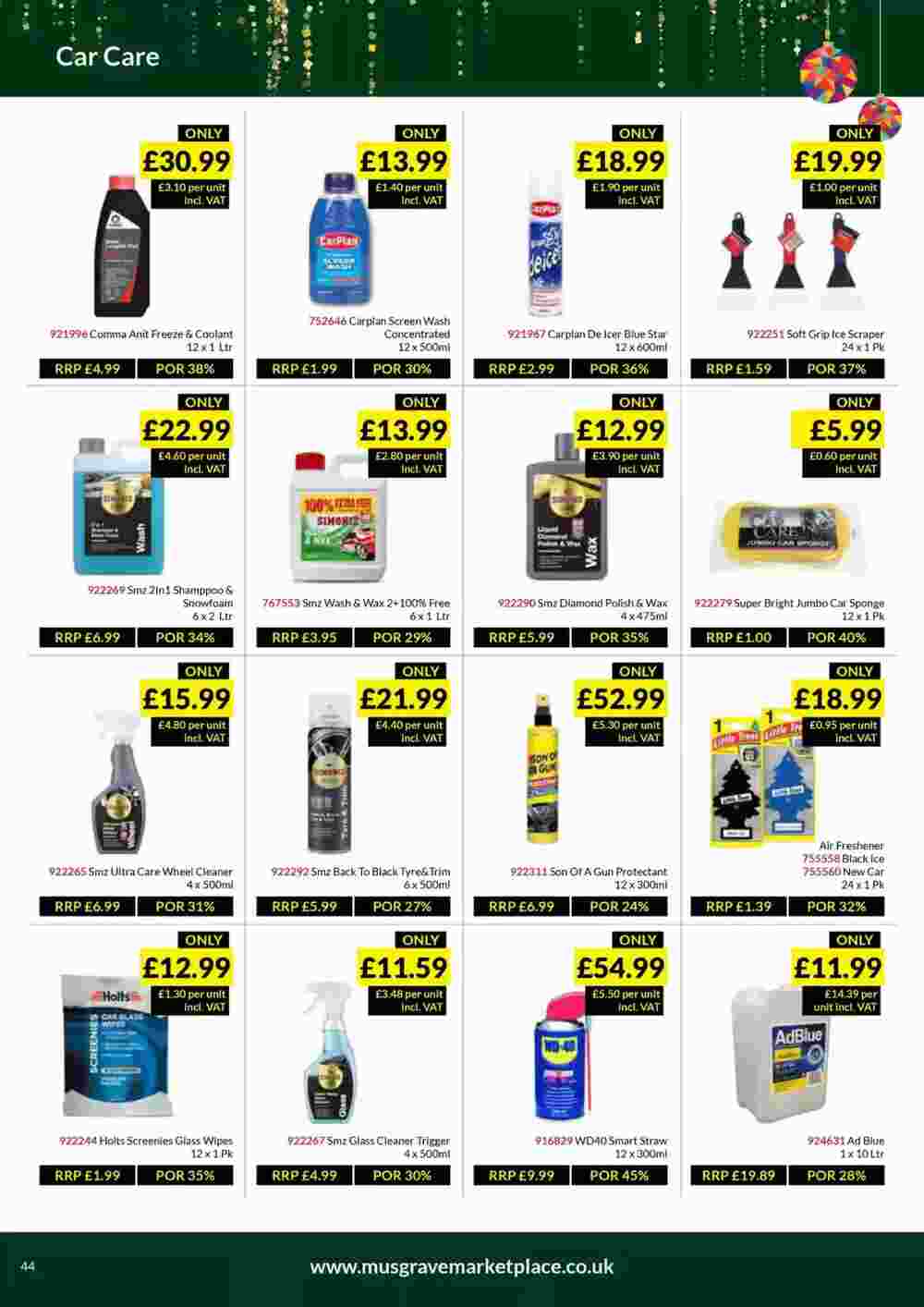 Musgrave MarketPlace offers valid from 09/12/2024 - Page 44.