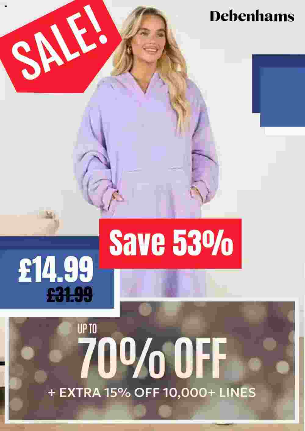 Debenhams offers valid from 11/12/2024 - Page 1.