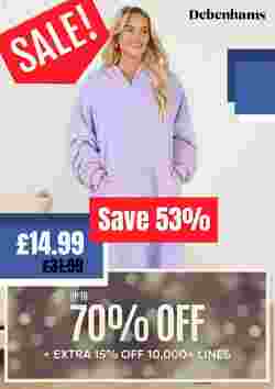 Debenhams offers valid from 11/12/2024