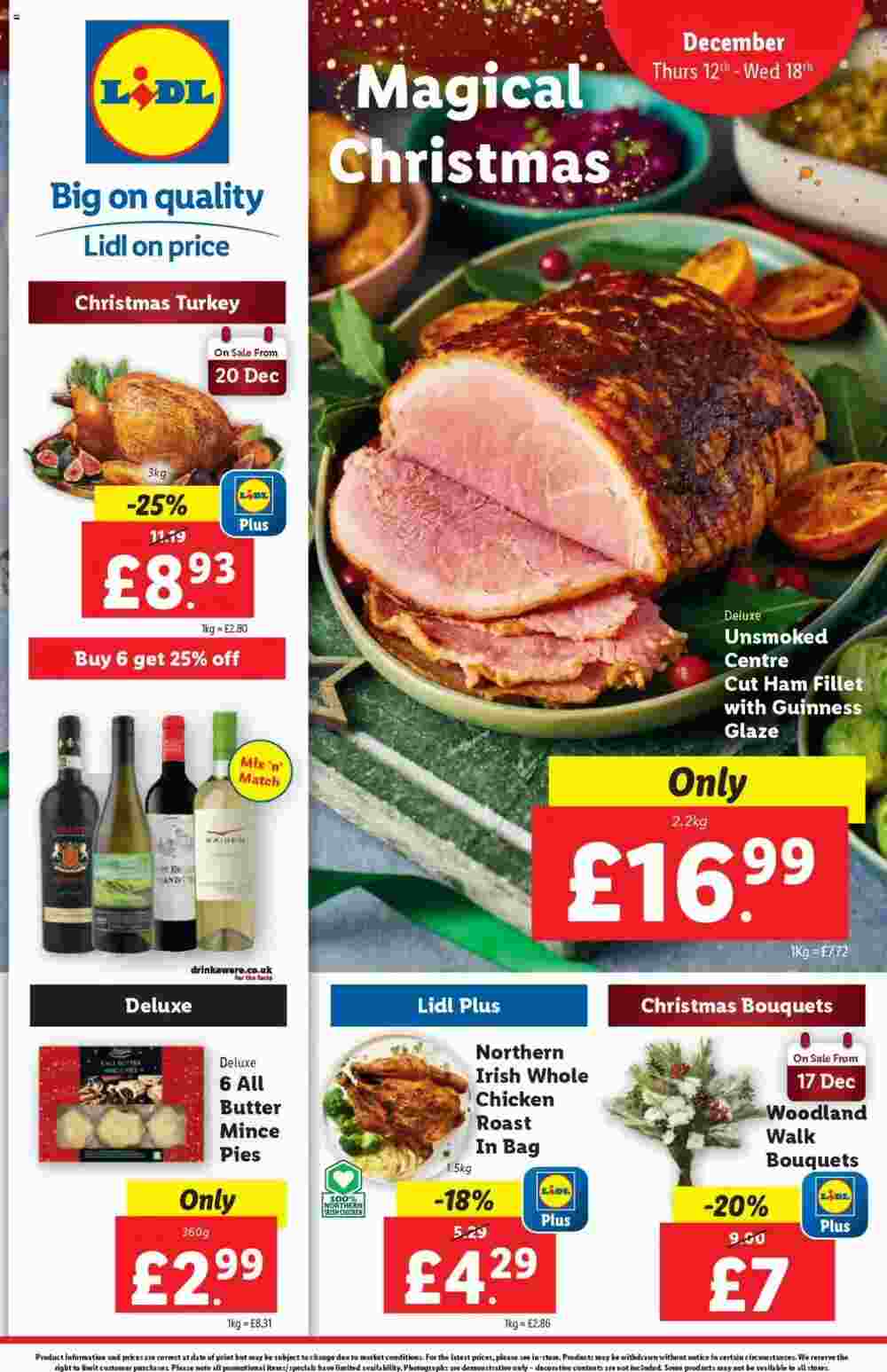 Lidl offers valid from 12/12/2024 - Page 1.