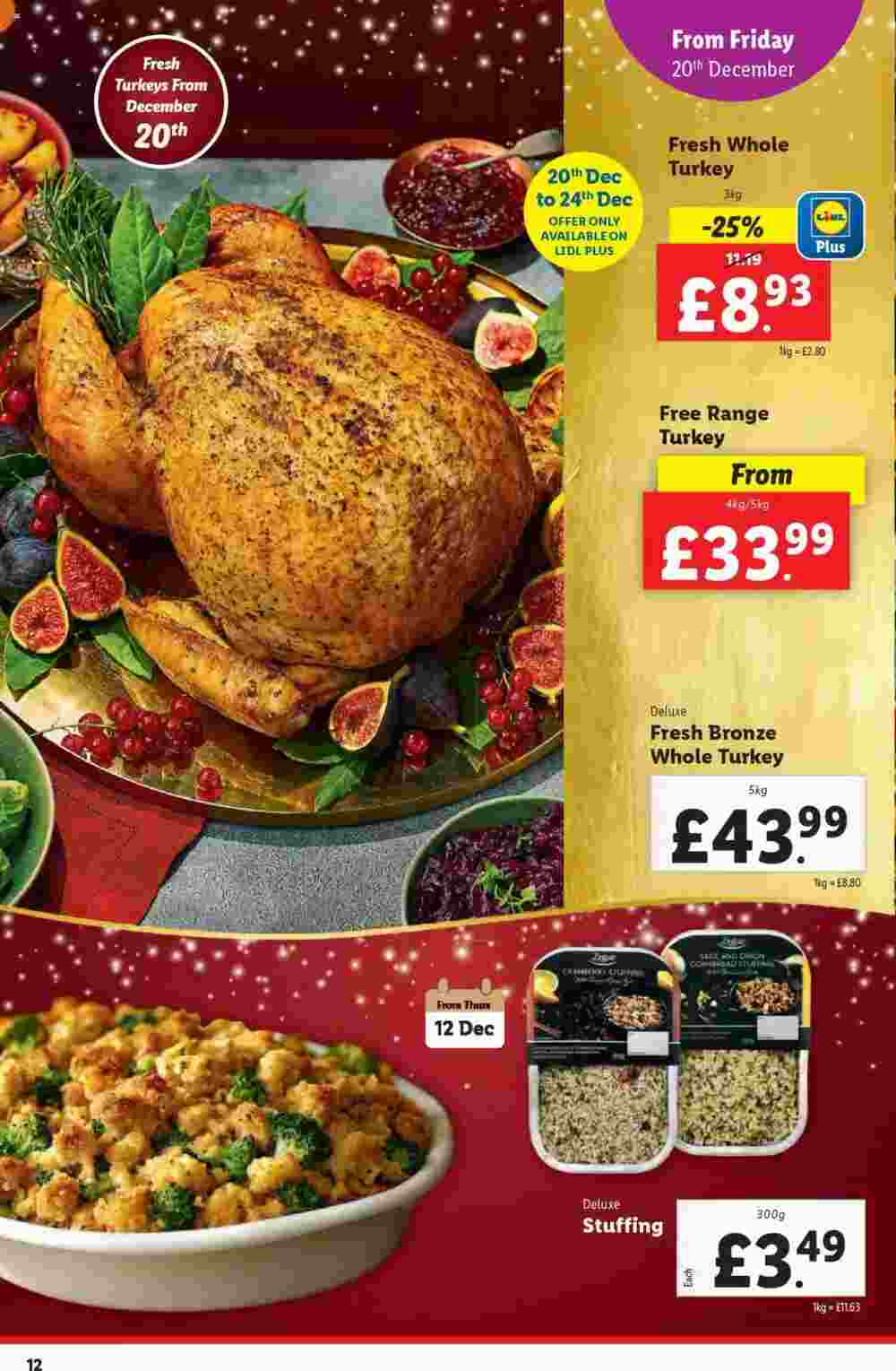 Lidl offers valid from 12/12/2024 - Page 12.