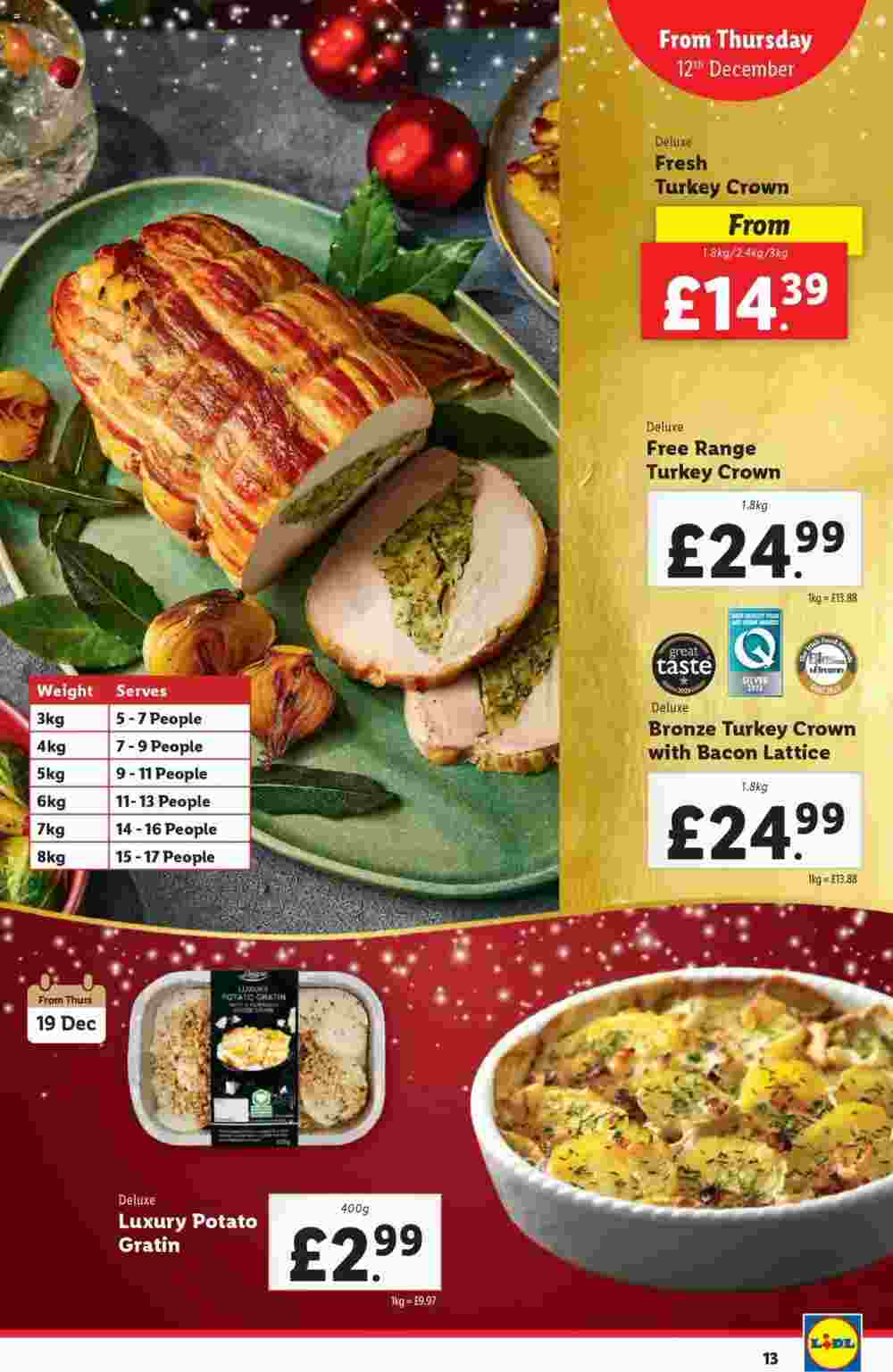 Lidl offers valid from 12/12/2024 - Page 13.