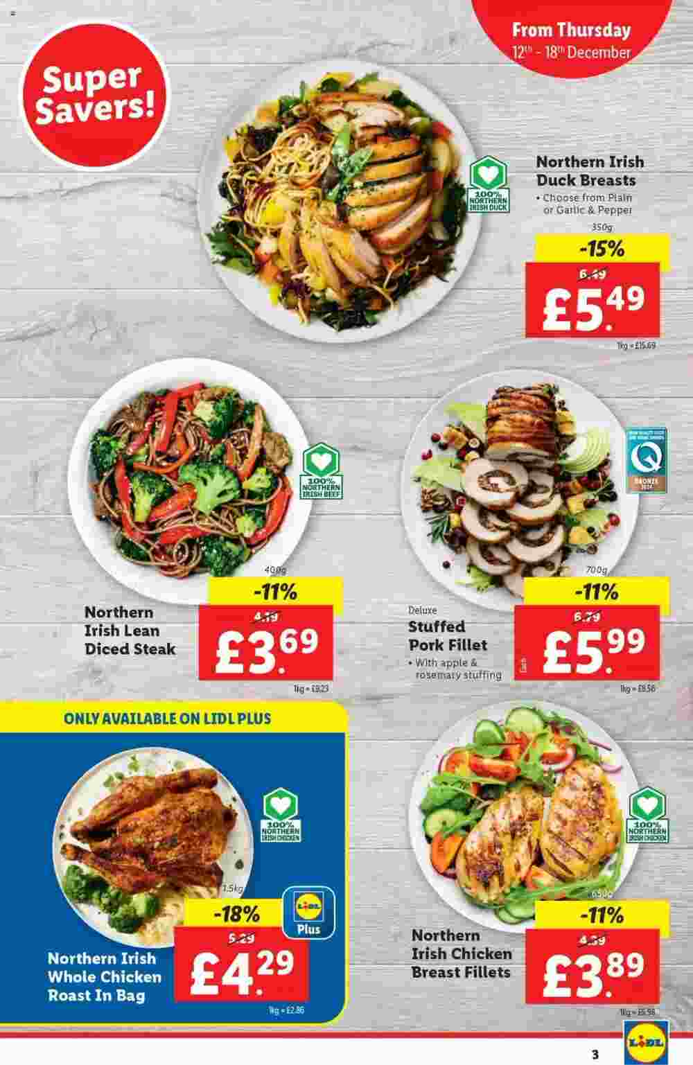 Lidl offers valid from 12/12/2024 - Page 3.