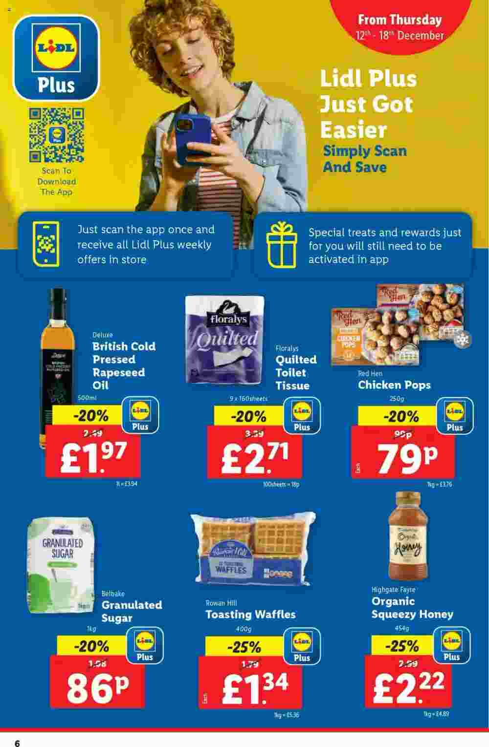 Lidl offers valid from 12/12/2024 - Page 6.