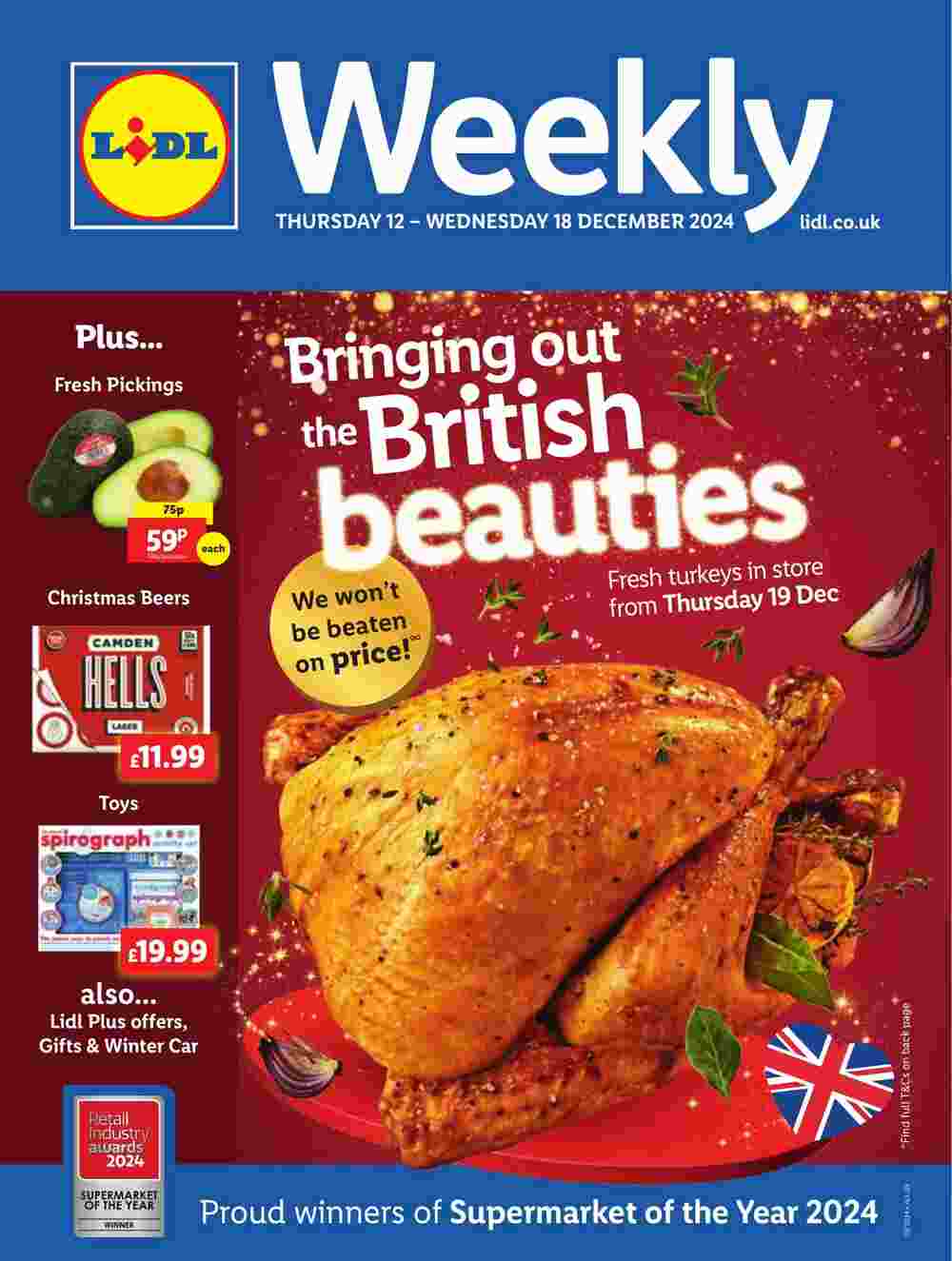 Lidl offers valid from 12/12/2024 - Page 1.