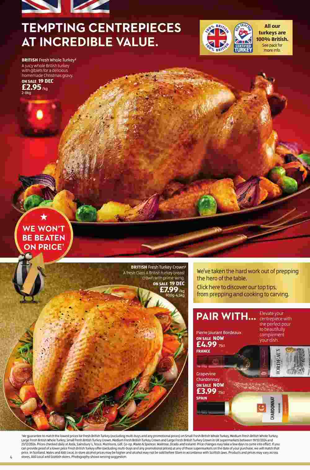 Aldi offers valid from 19/12/2024 - Page 4.