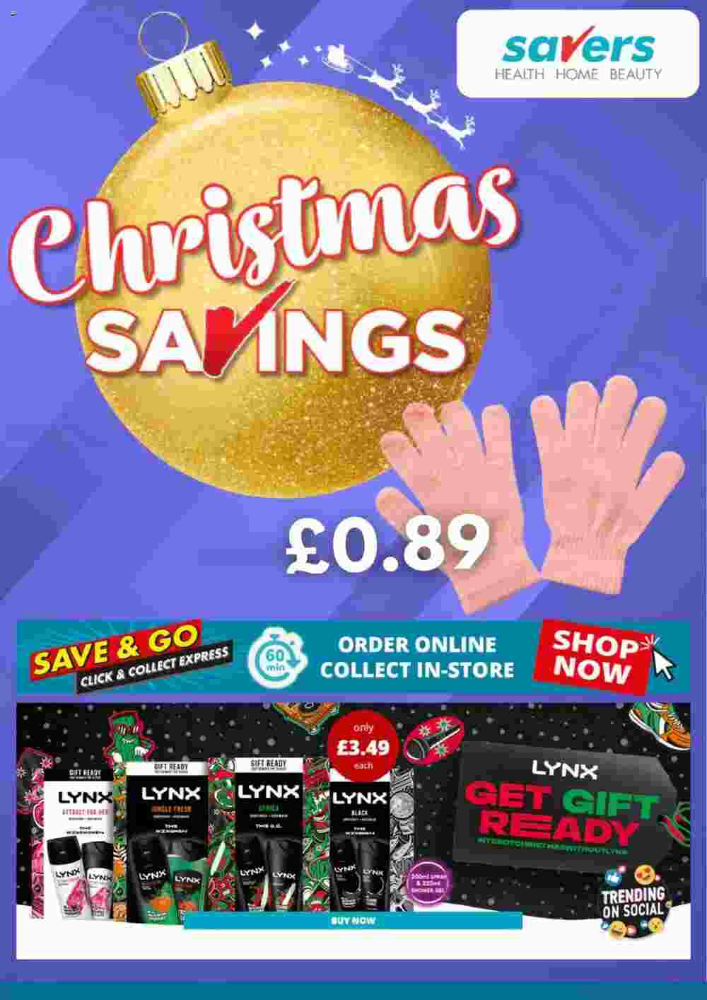 Savers offers valid from 19/12/2024 - Page 1.