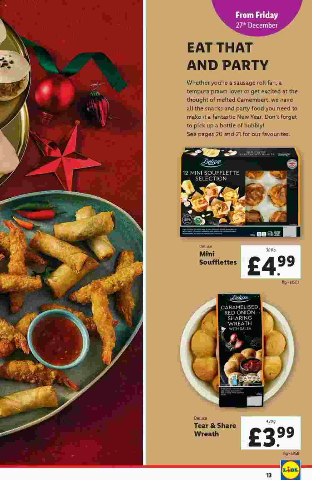 Lidl offers valid from 27/12/2024 - Page 13.