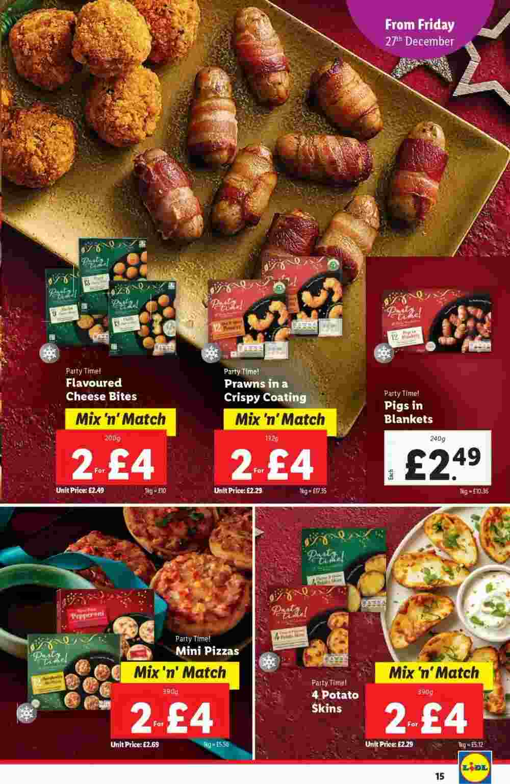 Lidl offers valid from 27/12/2024 - Page 15.