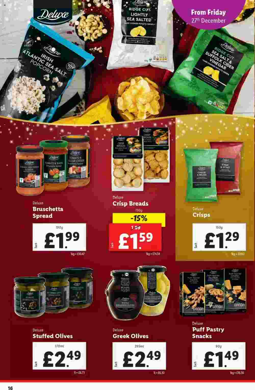 Lidl offers valid from 27/12/2024 - Page 16.