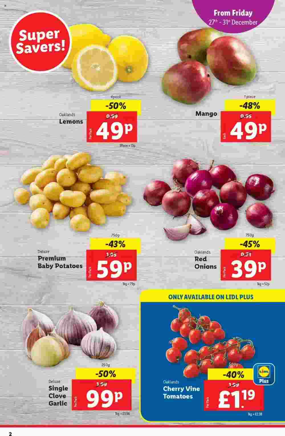 Lidl offers valid from 27/12/2024 - Page 2.