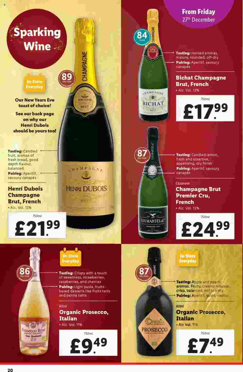 Lidl offers valid from 27/12/2024 - Page 20.