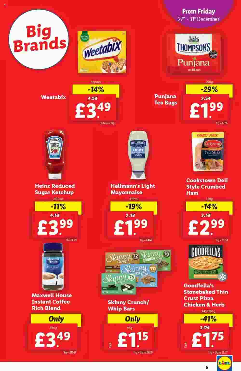 Lidl offers valid from 27/12/2024 - Page 5.