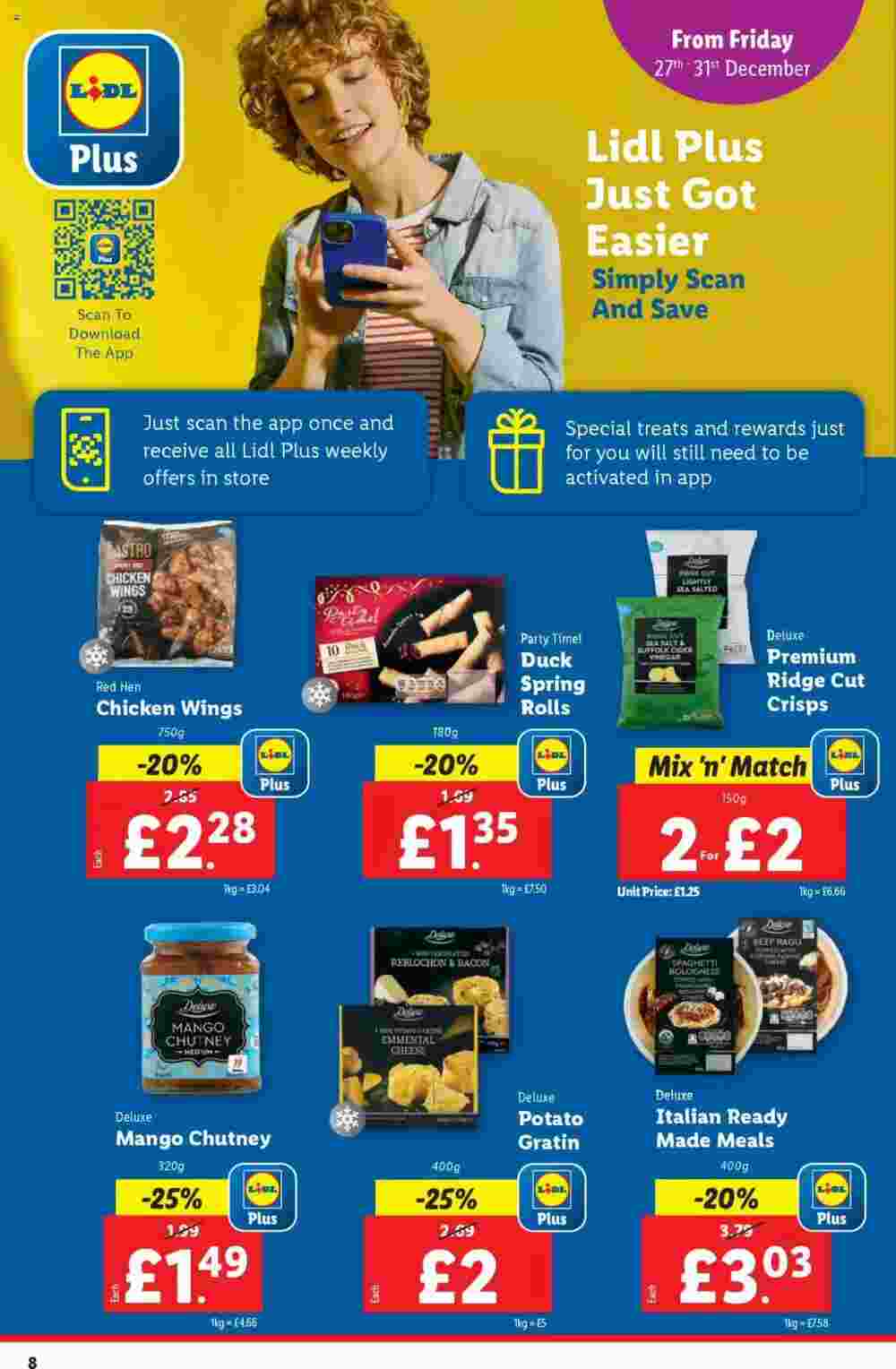 Lidl offers valid from 27/12/2024 - Page 8.